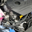 Load image into Gallery viewer, J&amp;L 22-25 Hyundai Elantra N 2.0L Oil Separator 3.0 Passenger Side - Clear Anodized - Side View