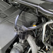 Load image into Gallery viewer, J&amp;L 22-25 Toyota Tundra, 23-25 Sequoia 3.5L Turbo Oil Separator 3.0 Driver Side - Black Anodized - Detail View