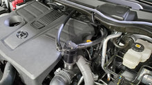 Load image into Gallery viewer, J&amp;L 22-25 Toyota Tundra, 23-25 Sequoia 3.5L Turbo Oil Separator 3.0 Driver Side - Black Anodized - Detail View