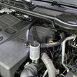Load image into Gallery viewer, J&amp;L 22-25 Toyota Tundra, 23-25 Sequoia 3.5L Turbo Oil Separator 3.0 Driver Side - Clear Anodized - Side View