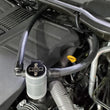 Load image into Gallery viewer, J&amp;L 22-25 Toyota Tundra, 23-25 Sequoia 3.5L Turbo Oil Separator 3.0 Driver Side - Clear Anodized - Detail View
