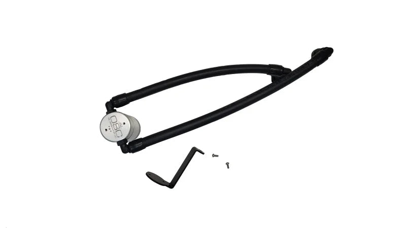 J&L 24-25 Ford Ranger 2.7L EcoBoost PCV Side Clear Anodized - Main Product View