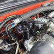 Load image into Gallery viewer, J&amp;L 86-93 Ford Mustang 5.0 302 Passenger Side Oil Separator 3.0 - Black Anodized - Main Product View