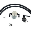 Load image into Gallery viewer, J&amp;L 95-04 Toyota Tacoma/4Runner 3.4L Driver Side Oil Separator 3.0 - Clear Anodized - Main Product View