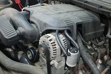 Load image into Gallery viewer, J&amp;L 97-13 Chevy/GM Truck/SUV 4.8L/5.3L/6.0L/6.2L Driver Side Oil Separator 3.0 - Clear Anodized - Main Product View