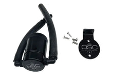 Load image into Gallery viewer, J&amp;L 99-04 Ford Lightning Driver Side Oil Separator 3.0 - Black Anodized - Main Product View