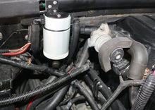 Load image into Gallery viewer, J&amp;L 99-04 Ford Lightning Passenger Side Oil Separator 3.0 - Clear Anodized - Main Product View