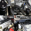 Load image into Gallery viewer, J&amp;L 99-04 Ford Mustang SVT Cobra Driver Side Oil Separator 3.0 - Black Anodized - Main Product View