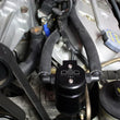 Load image into Gallery viewer, J&amp;L 99-04 Ford Mustang SVT Cobra Driver Side Oil Separator 3.0 - Black Anodized - Side View