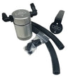 Load image into Gallery viewer, J&amp;L 99-04 Ford Mustang SVT Cobra Passenger Side Oil Separator 3.0 - Clear Anodized