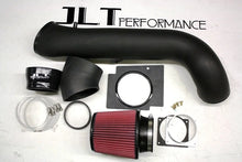 Load image into Gallery viewer, JLT 03-04 Ford Mustang Mach 1 Black Textured Cold Air Intake Kit w/Red Filter - Side View