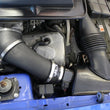 Load image into Gallery viewer, JLT 03-04 Ford Mustang Mach 1 Black Textured Ram Air Intake Kit w/Red Filter w/Shaker Hook Up