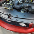 Load image into Gallery viewer, JLT 05-09 Ford Mustang GT/V6 Black Textured Full Length Radiator Support Cover - Side View