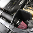 Load image into Gallery viewer, JLT 05-17 Dodge Charger 5.7L (w/o Shaker Hood) Black Textured Cold Air Intake Kit w/Red Filter