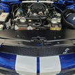 Load image into Gallery viewer, JLT 07-09 Ford Mustang GT500 Black Textured Full Length Radiator Support Cover - Main Product View