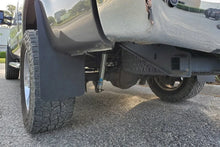 Load image into Gallery viewer, JLT 11-16 Ford F-250 Super Duty Front &amp; Rear X-Large Splash Guards - Installation View