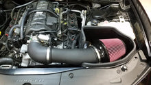 Load image into Gallery viewer, JLT 11-19 Dodge Charger 5.7L (w/o Shaker Hood) S2 Black Tex CAI Kit w/Red Filter (15-19 CARB Exempt)