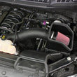 Load image into Gallery viewer, JLT 15-19 Ford F-150 5.0L Black Textured Cold Air Intake Kit w/Red Filter