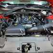 Load image into Gallery viewer, JLT 15-19 Ford Mustang Black Textured Coolant Tank Cover - Main Product View