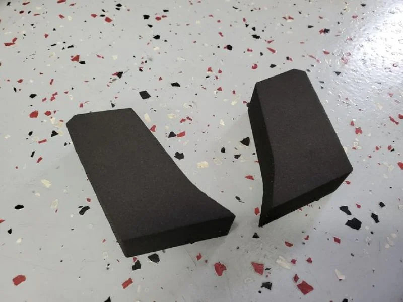 JLT 2020 Ford Mustang GT500 Rock Blocker (Pair - No Drop Ship) - Side View