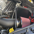 Load image into Gallery viewer, JLT 2021 Dodge Durango Hellcat 6.2L Black Textured Cold Air Intake Kit w/Red Filter - Main Product View