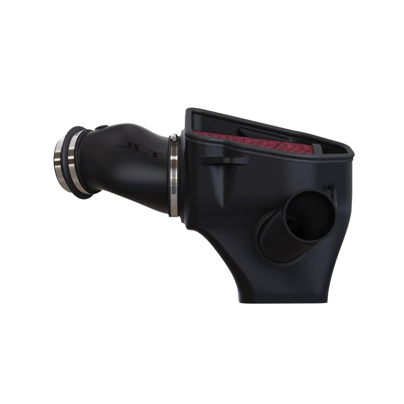 JLT 21-23 Dodge Charger Hellcat / 19-23 Dodge Challenger Hellcat CAI Kit w/Cotton Cleanable Filter - Back View