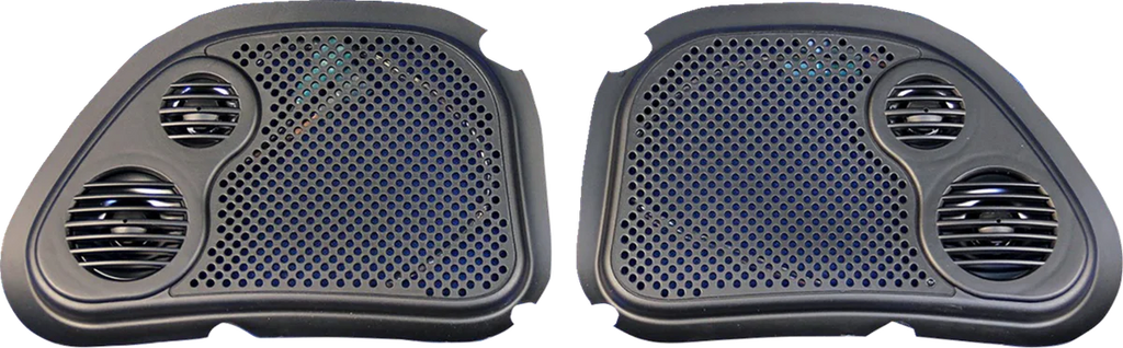 J&M Speaker Grills - Fairing - '98-'13 FLT RKGR-HRG06 - Main Product View