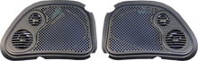 Load image into Gallery viewer, J&amp;M Speaker Grills - Fairing - '98-'13 FLT RKGR-HRG06 - Main Product View