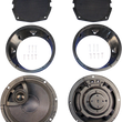 Load image into Gallery viewer, J&amp;M Speaker Kit - Fairing - '98-'13 FLH HC13-6582TW-XRP - Main Product View