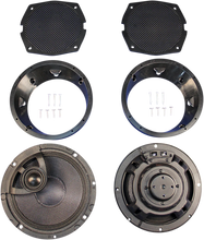 Load image into Gallery viewer, J&amp;M Speaker Kit - Fairing - '98-'13 FLH HC13-6582TW-XRP - Main Product View