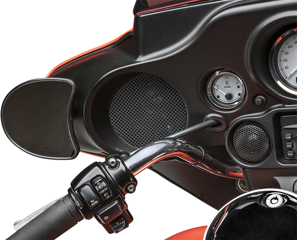 J&M Speaker Kit - Fairing - '98-'13 FLH HC13-6582TW-XRP - Side View