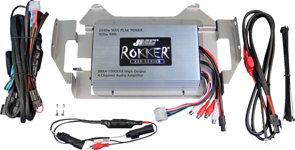 J&M Stage6 Amplifier Kit - 4-Channel - '14-'24 FLHTK JMA6-1000HC14-UL - Main Product View