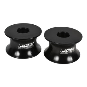 JOES Racing Products 1in Motor Mount Spacer Pair Black 10968-B
