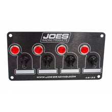Load image into Gallery viewer, JOES Racing Products Accessory Switch Panel w /4 Switches and Lights 46135