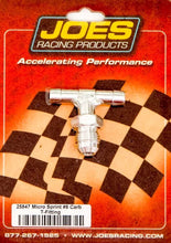 Load image into Gallery viewer, JOES Racing Products Carb Fitting -6an Fuel Line Mini Sprint 25847
