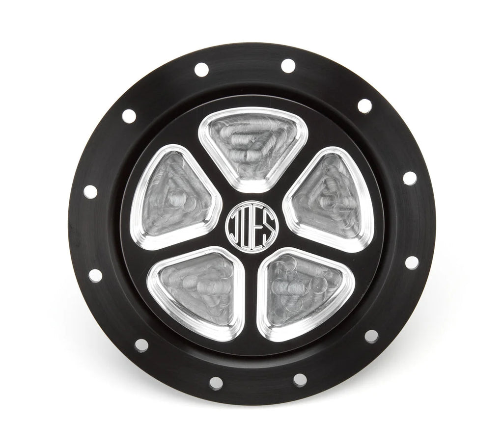JOES Racing Products Fuel Filler 5 Pocket Alum Black Anodized 13202-B