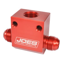 Load image into Gallery viewer, JOES Racing Products Inline Temperature Tee -12a w/1/2in NPT Port 42141