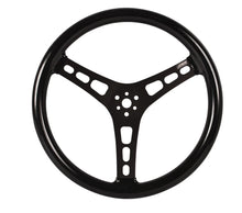 Load image into Gallery viewer, JOES Racing Products Steering Wheel 15in Flat Rubber Coated w/ Black 13535-CB