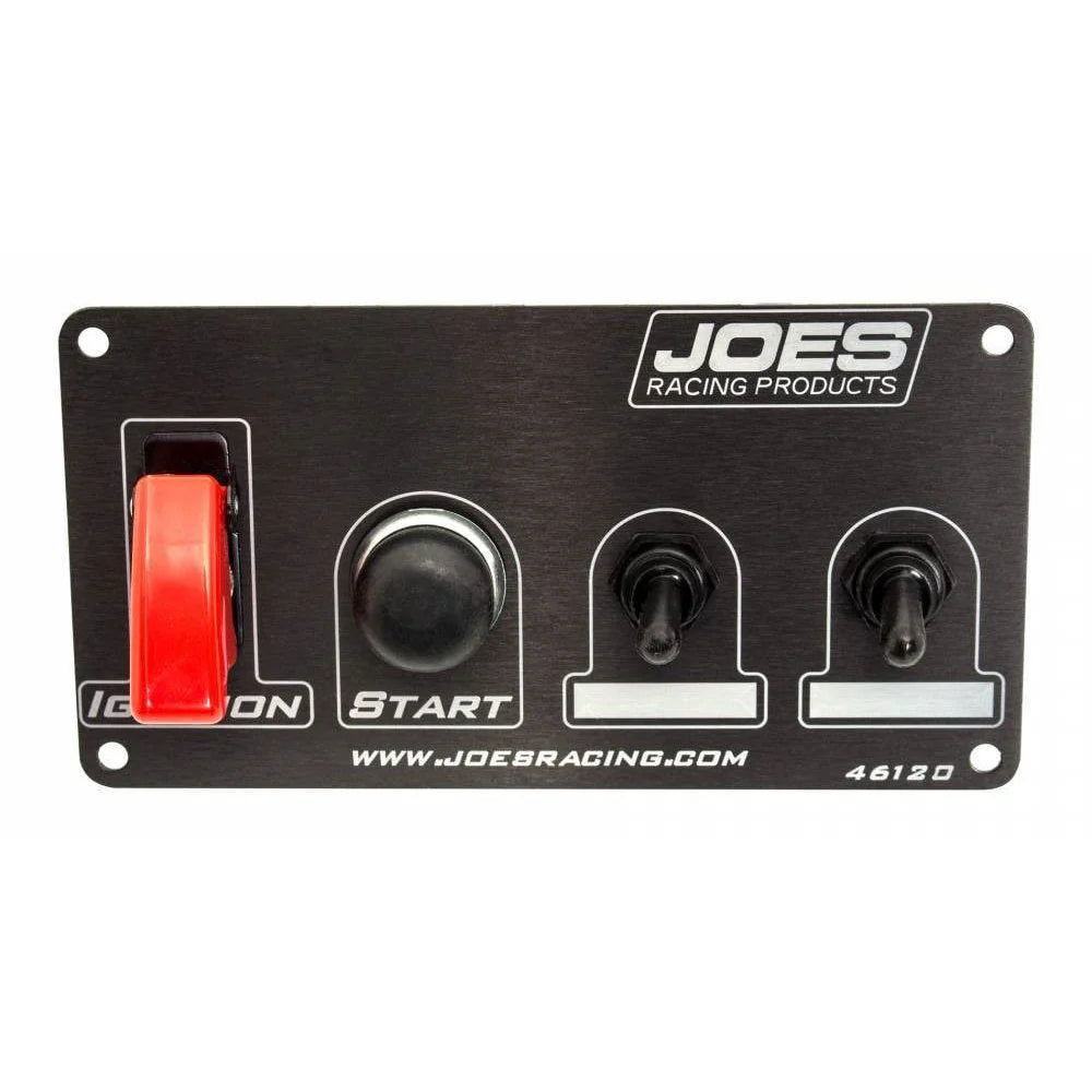 JOES Racing Products Switch Panel Ing/Start w /2 Acc Switches No Light 46120