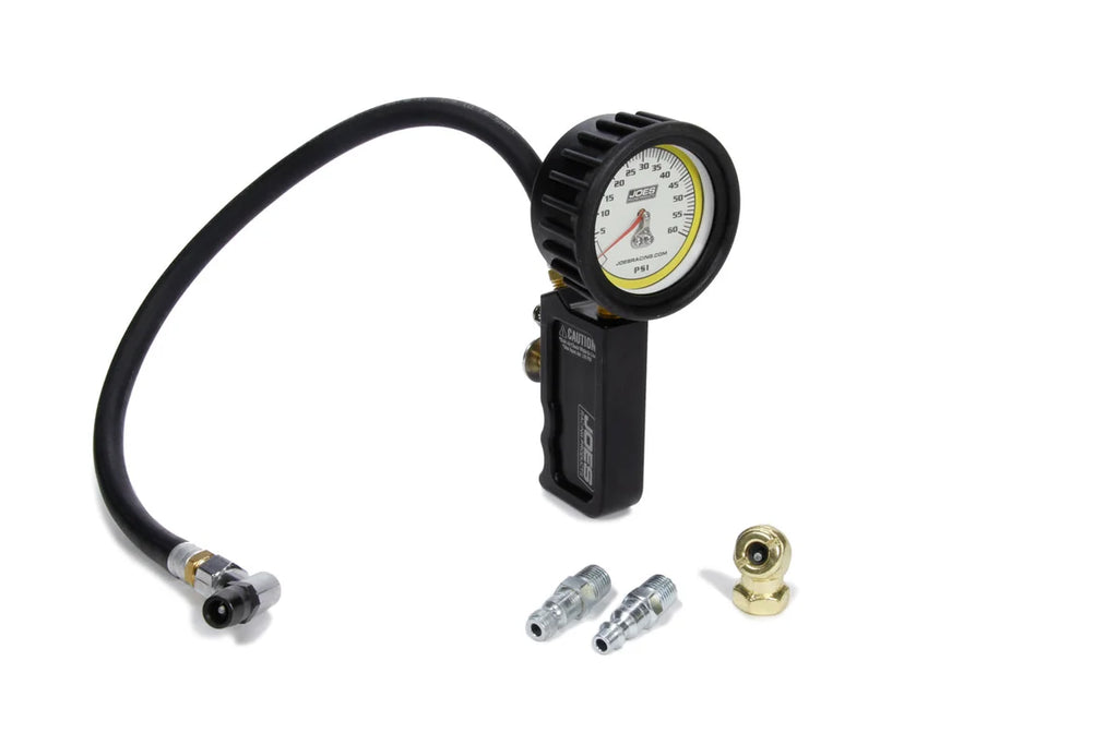 JOES Racing Products Tire Inflator 0-60psi Analog Billet Quick Fill 32491