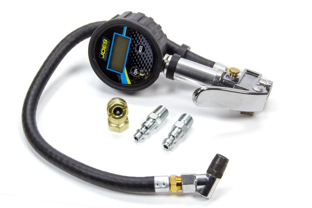 JOES Racing Products Tire Inflator Quick Fill w/0-60psi Digital Gauge 32488