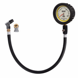 JOES Racing Products Tire Pressure Gauge 0-15psi Pro w/HiFlo Hold 32325