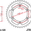 Load image into Gallery viewer, JT Sprockets Rear Sprocket - 47 Tooth - Yamaha JTR251.47