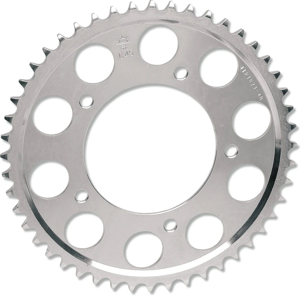 JT Sprockets Rear Sprocket - 50-Tooth - Kawasaki/Suzuki JTR808.50SC - Side View