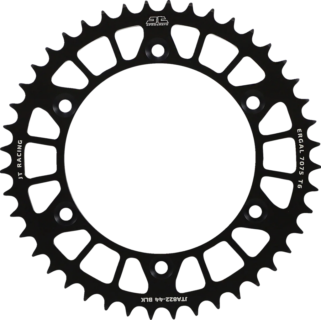 JT Sprockets Rear Sprocket - 520 - Black - 44 Tooth JTA822.44BLK - Main Product View