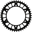 Load image into Gallery viewer, JT Sprockets Rear Sprocket - 520 - Black - 45 Tooth JTA822.45BLK - Main Product View