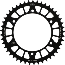 Load image into Gallery viewer, JT Sprockets Rear Sprocket - 520 - Black - 45 Tooth JTA822.45BLK - Main Product View