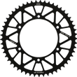 Load image into Gallery viewer, JT Sprockets Rear Sprocket - 520 - Black - 53 Tooth JTA822.53BLK - Main Product View