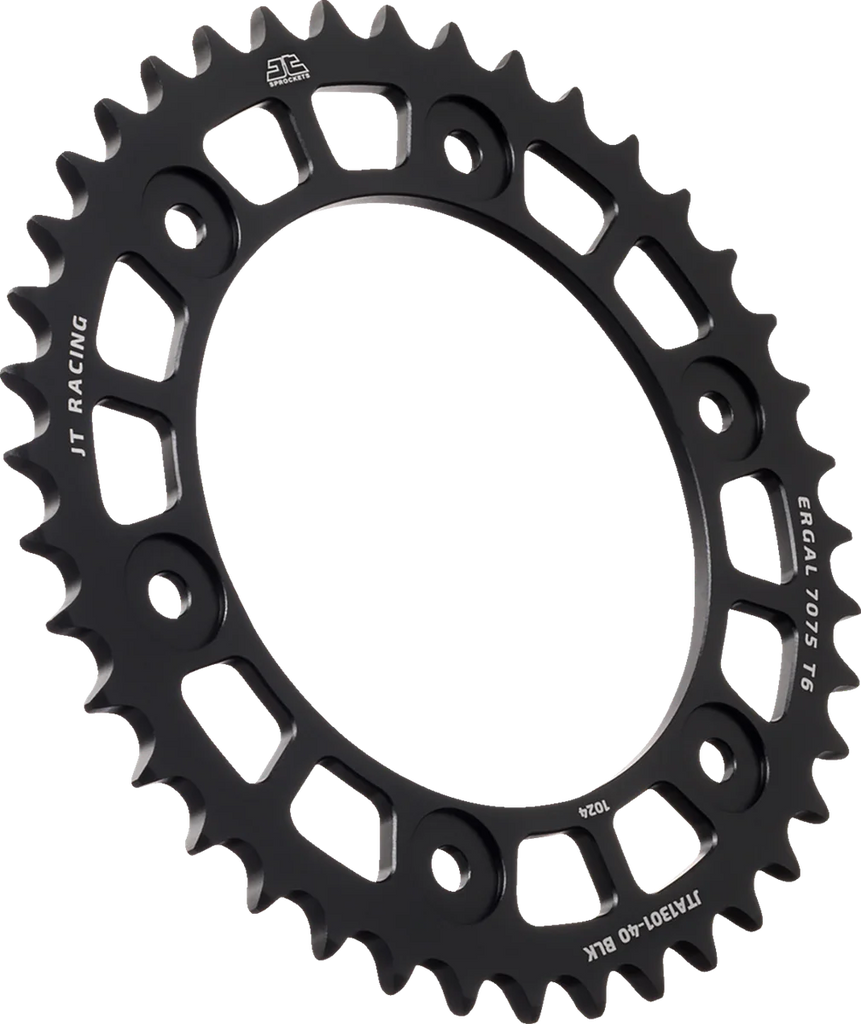 JT Sprockets Rear Sprocket - Aluminum - 40 Tooth - Black - CRF 300 JTA1301.40BLK - Main Product View