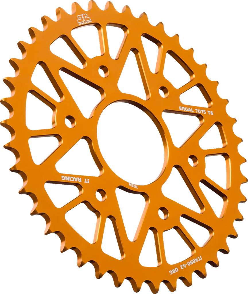 JT Sprockets Rear Sprocket - Aluminum - 42 Tooth - Orange - KTM/Husqvarna JTA890.42ORG - Main Product View